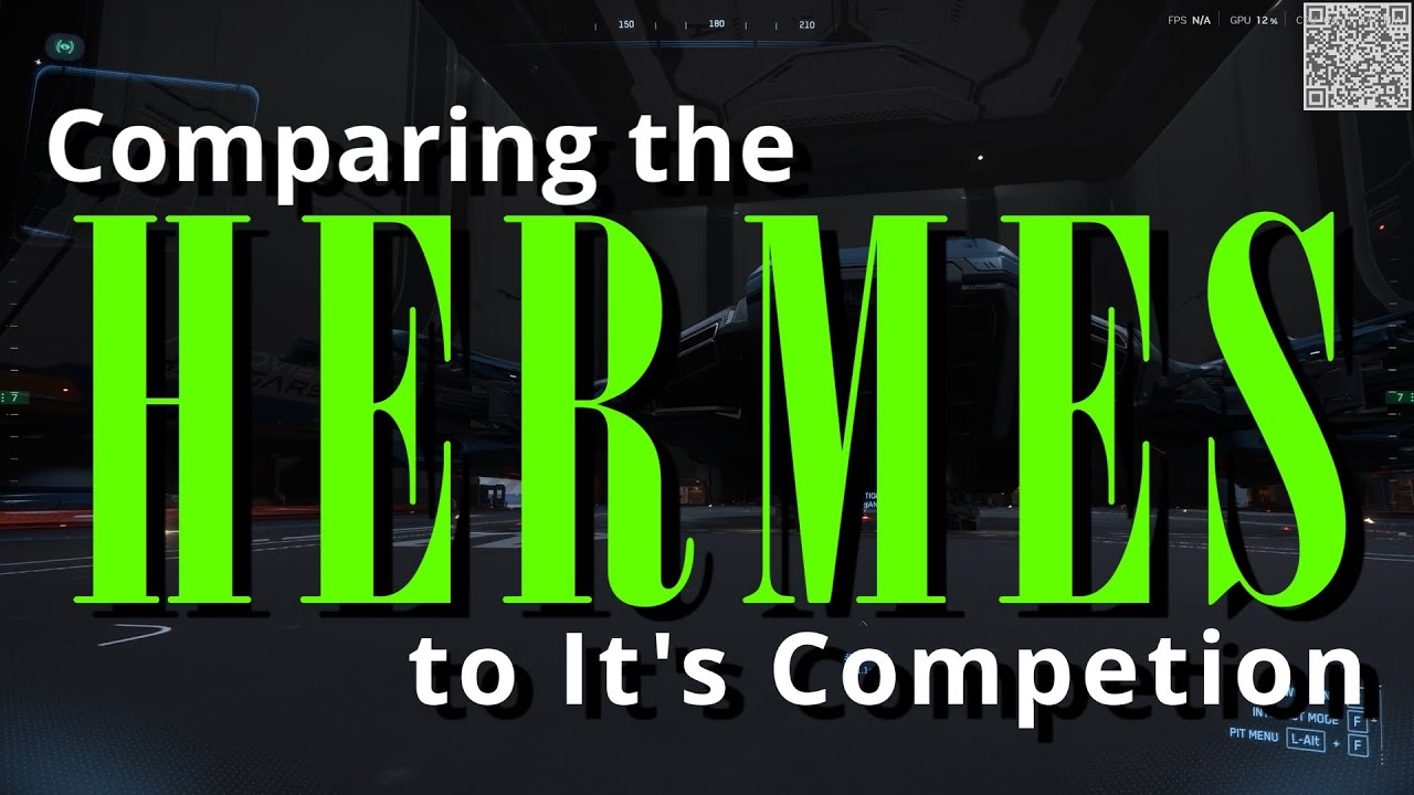 Comparing the Hermes to other bigger Star Citizen Cargo Ships