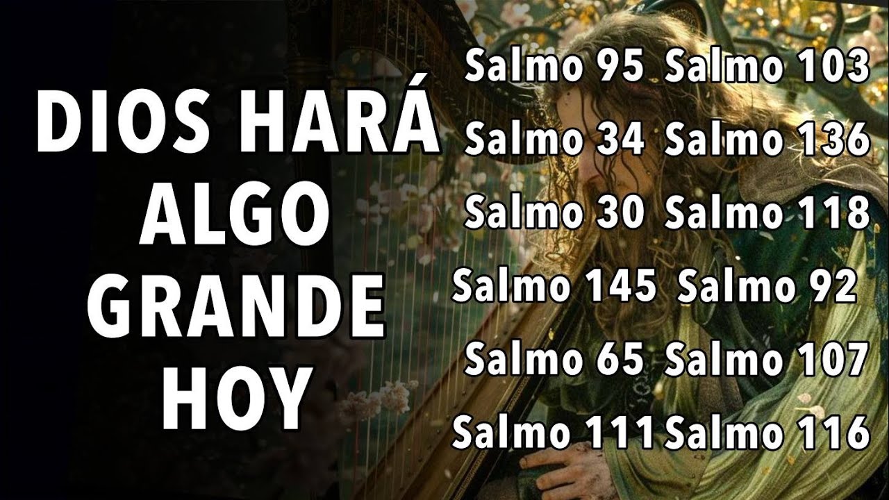 SALMOS PODEROSOS de David 🕊️ Escúchalos HOY y Siente la Paz de Dios en Tu Casa