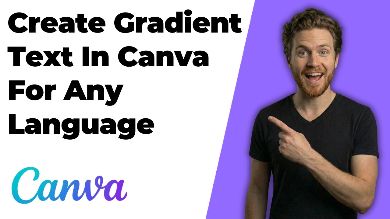How To Create Gradient Text In Canva For Any Language (2026 Easy Guide)