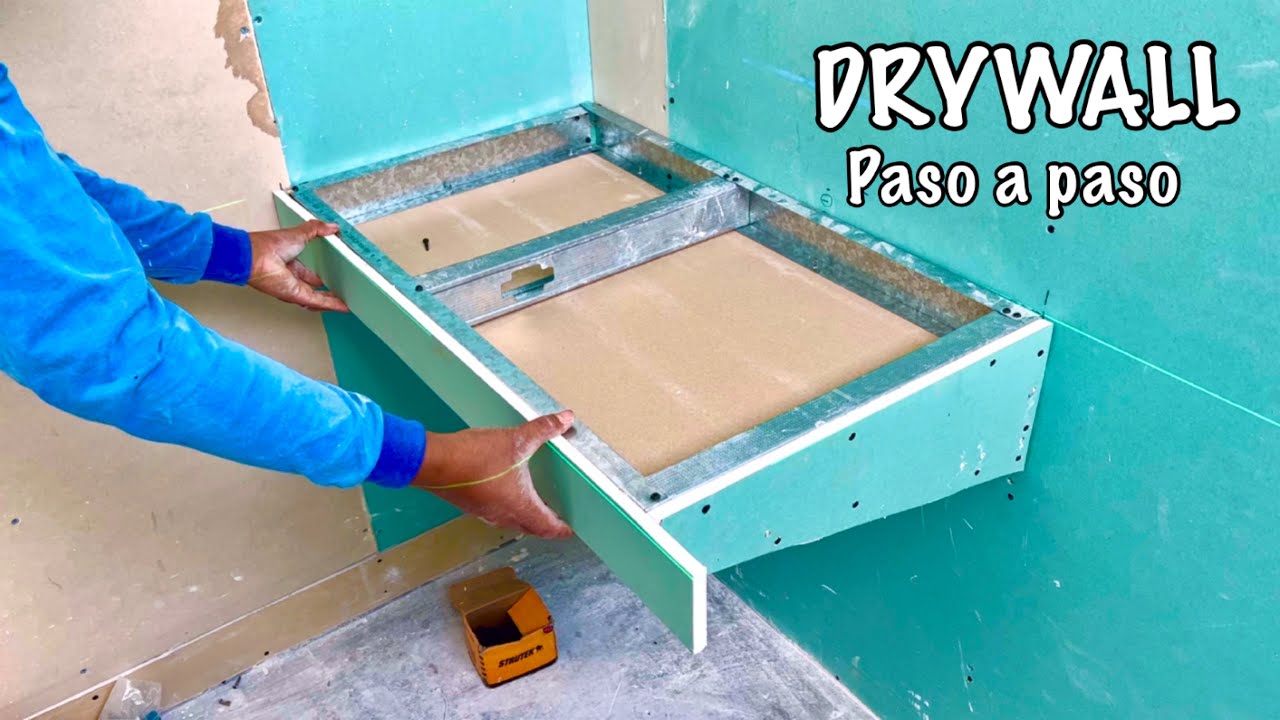 Esto puedes hacer con retazos de paneles de yeso en tu CASA 😨🏠