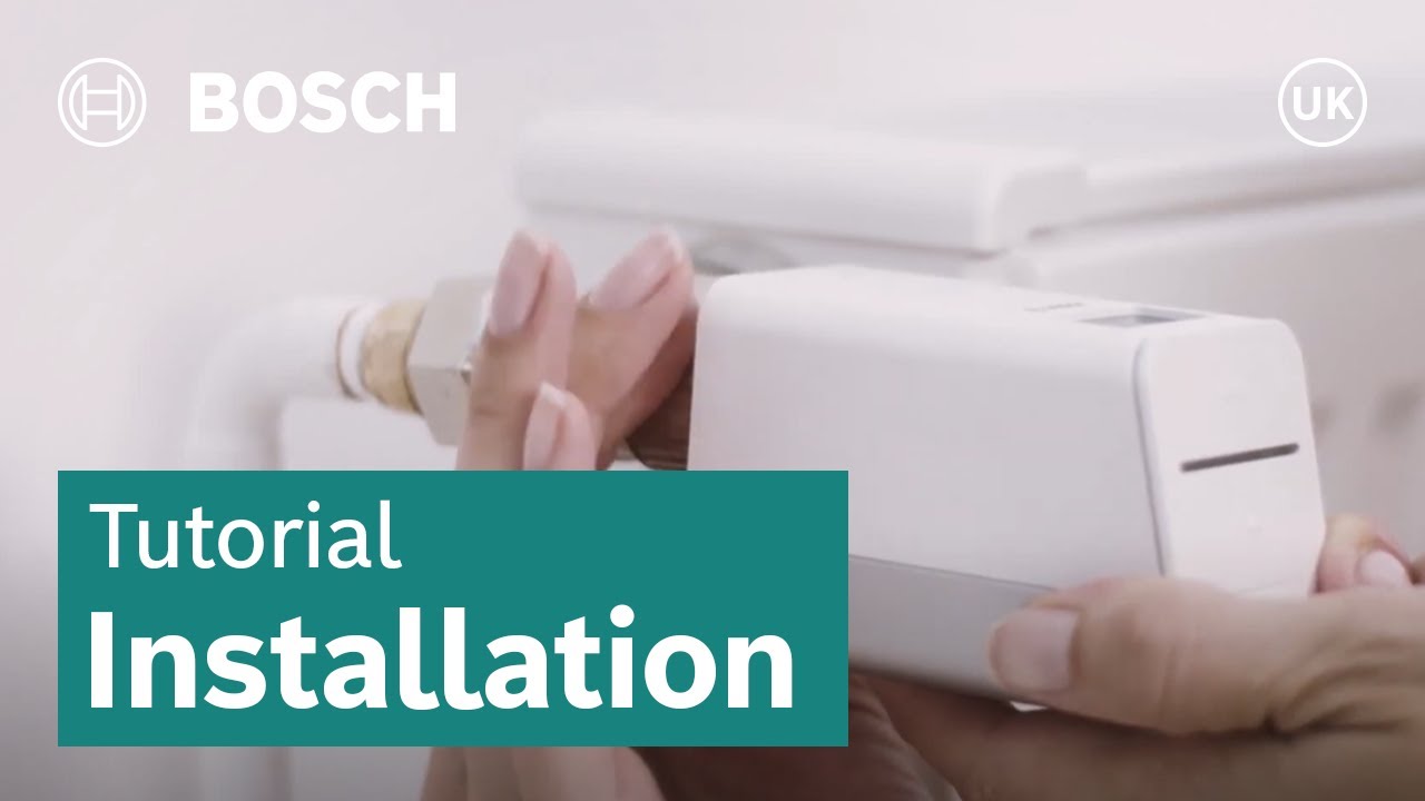 Installation: Radiator Thermostat | Bosch Smart Home
