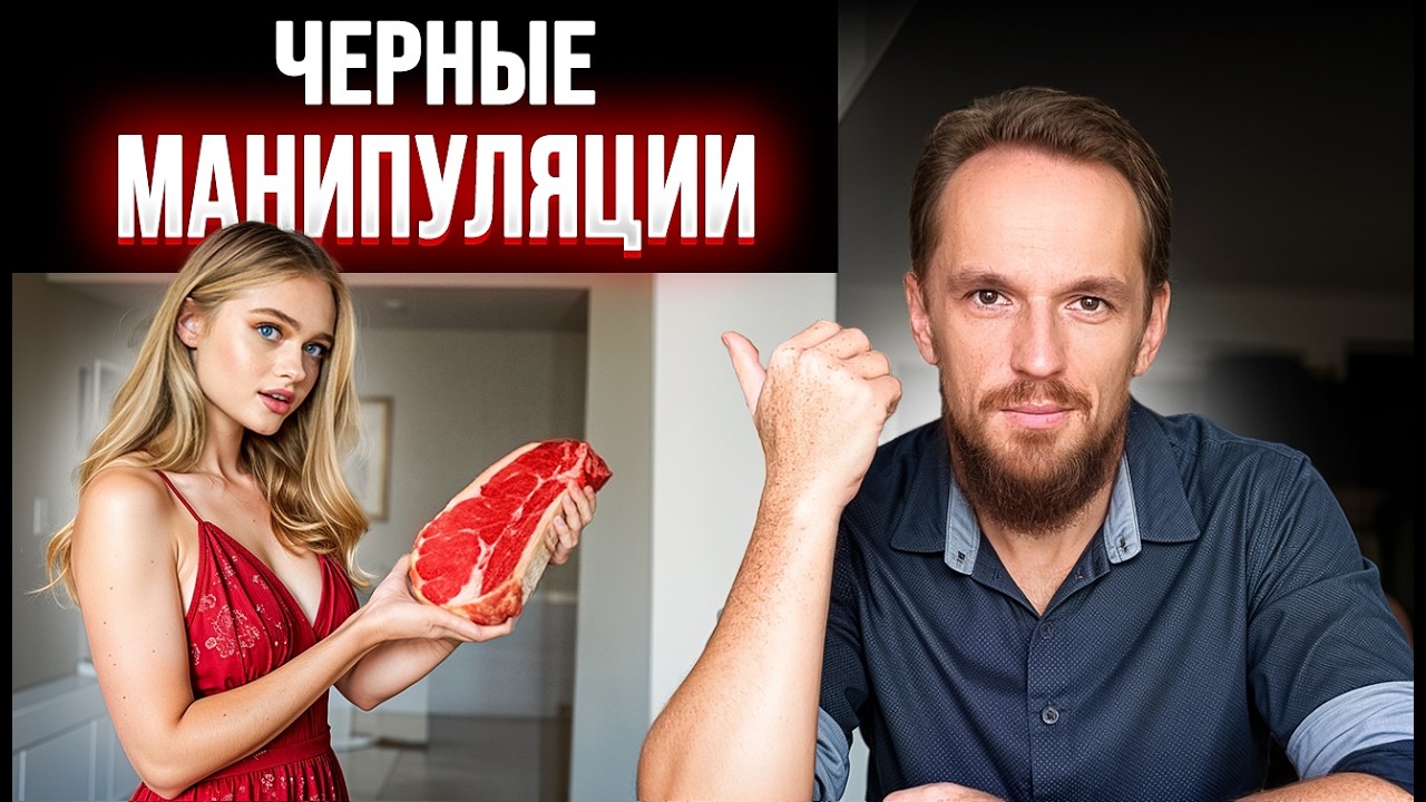 Черные манипуляции, которые используют женщины чтобы КОНТРОЛИРОВАТЬ тебя