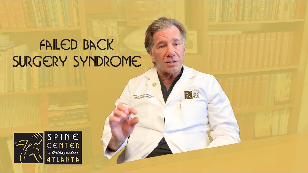 Dr. Chappuis Explains Failed Back Surgery Syndrome