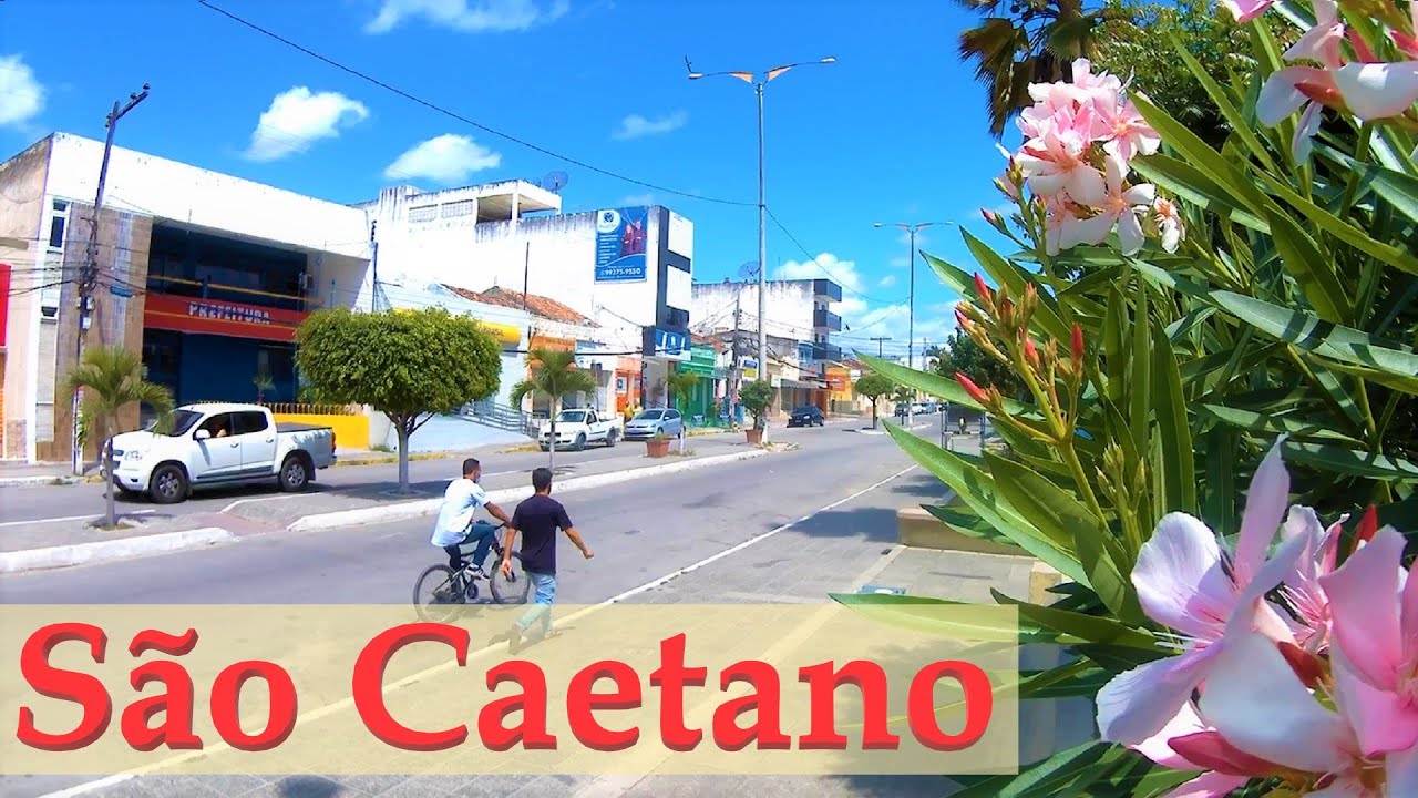 São Caetano - PE. Sede do município