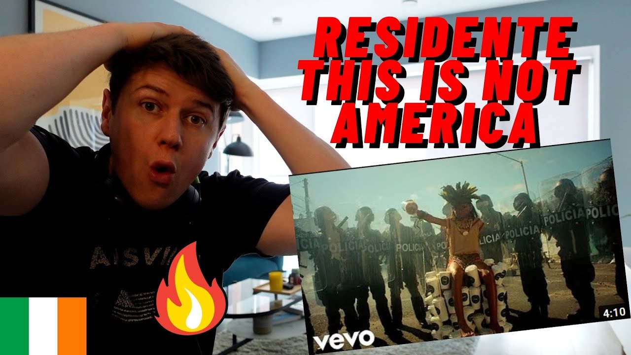 IRISH GUY REACTS RESIDENTE - THIS IS NOT AMERICA FT. IBEYI | RESIDENTE MY FAV LATIN AMERICAN RAPPER!
