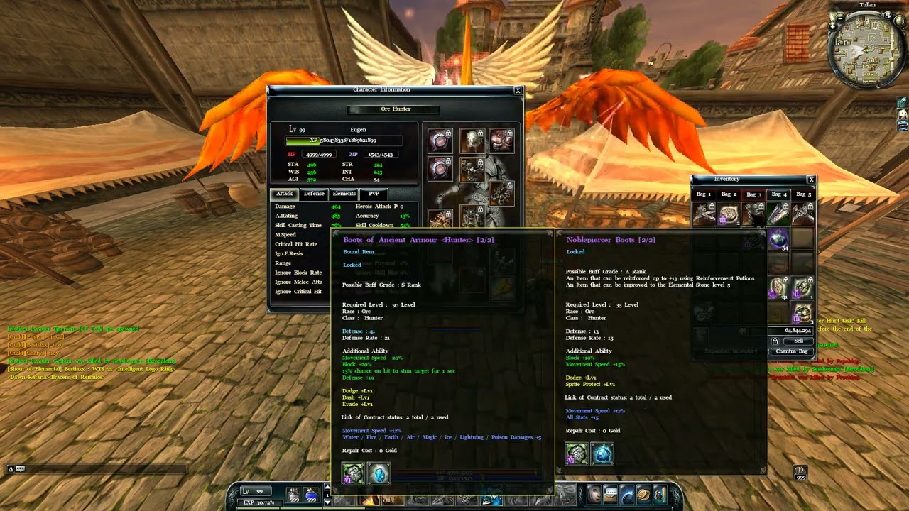 Archonia Archlord Hunter lv99 WTS