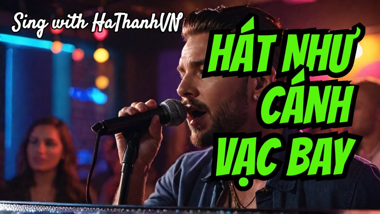 Karaoke Như C&aacute;nh Vạc Bay ~ HaThanhVN ~ Male ❤️ #karaoke20 #viralshort #NhưC&aacute;nhVạcBaykaraoke