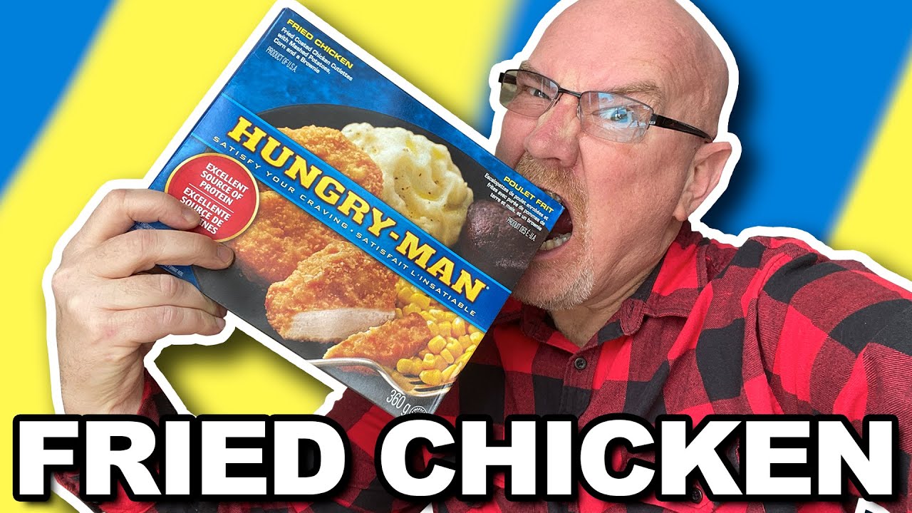 HUNGRY MAN DINNER in Self Isolation 🍽 FRIED CHICKEN
