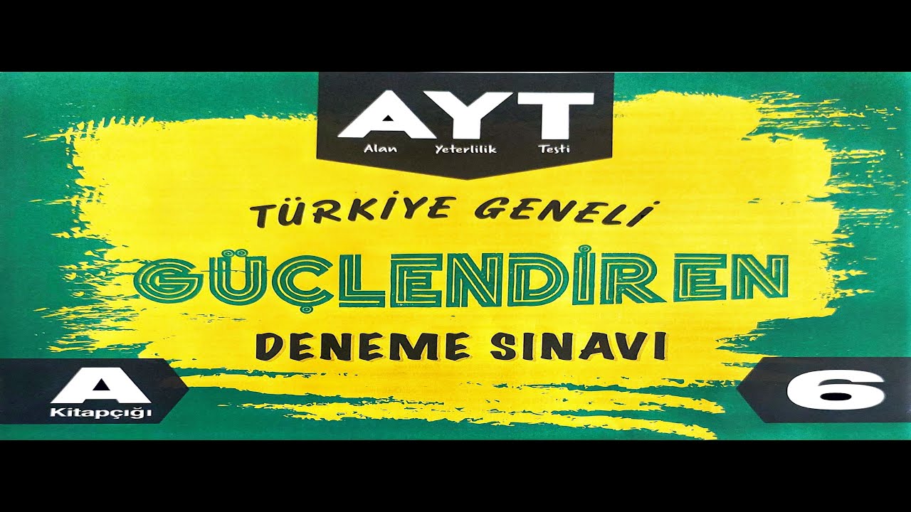 ANKARA YAYINLARI AYT DENEMESİ #2023yks #yks2023 #tyt #ayt #kpss