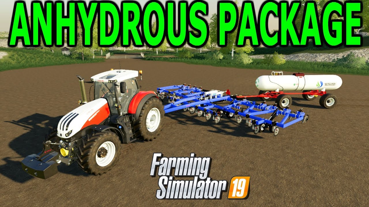 Anhydrous Application Tools Farming Simulator 19 Mod Video Review