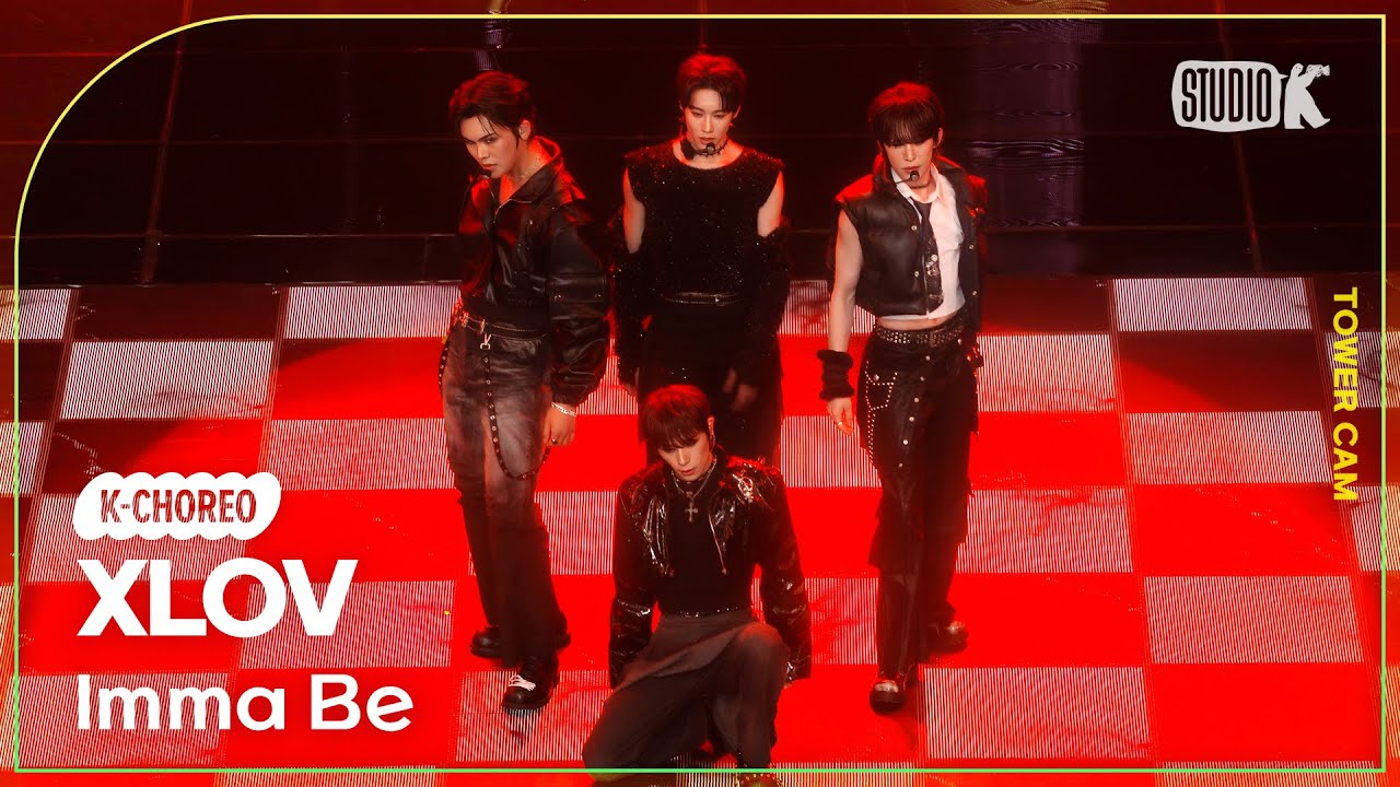 [K-Choreo Tower Cam 4K] 엑스러브  직캠 'Imma Be'( XLOV  Choreography) l @MusicBank KBS 250117
