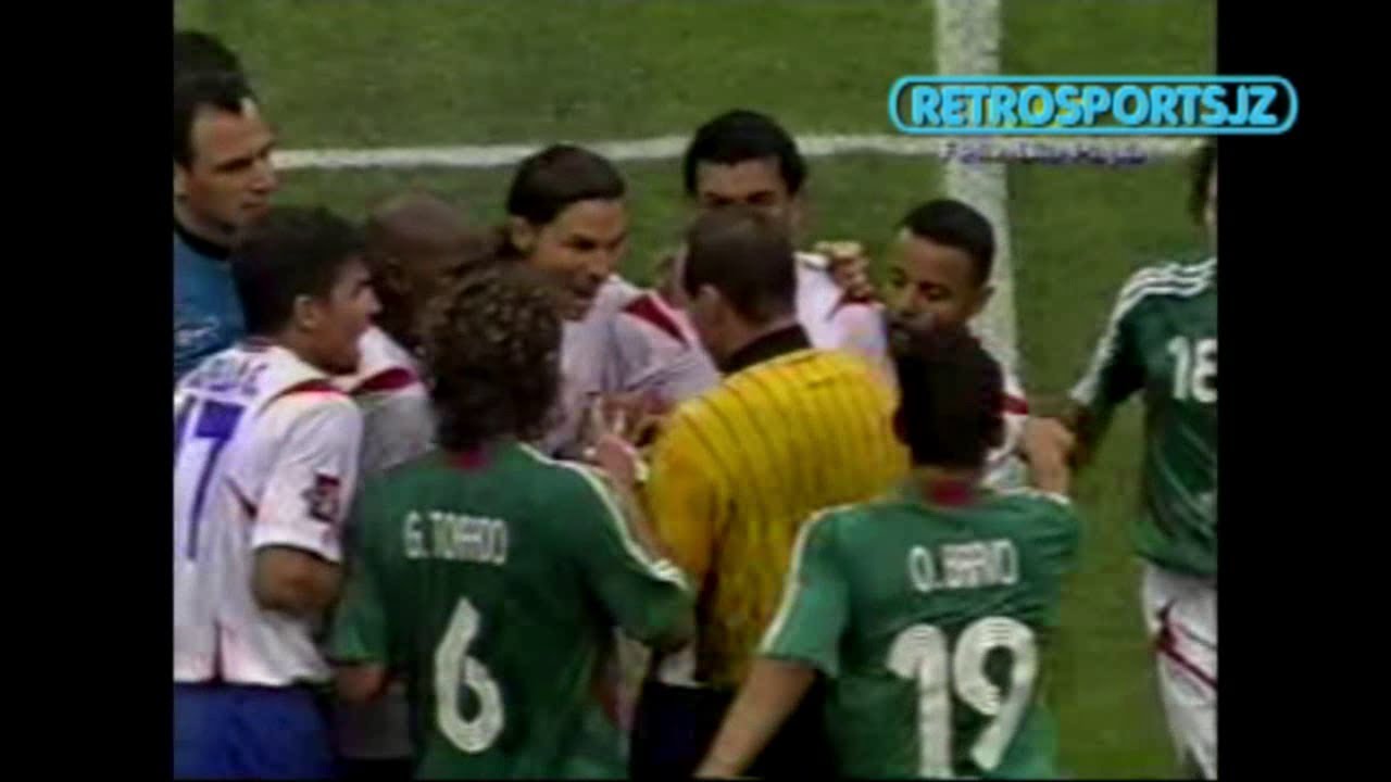 México vs Costa Rica - 2007 - Copa de Oro CONCACAF - Cuartos de Final - Polémico partido