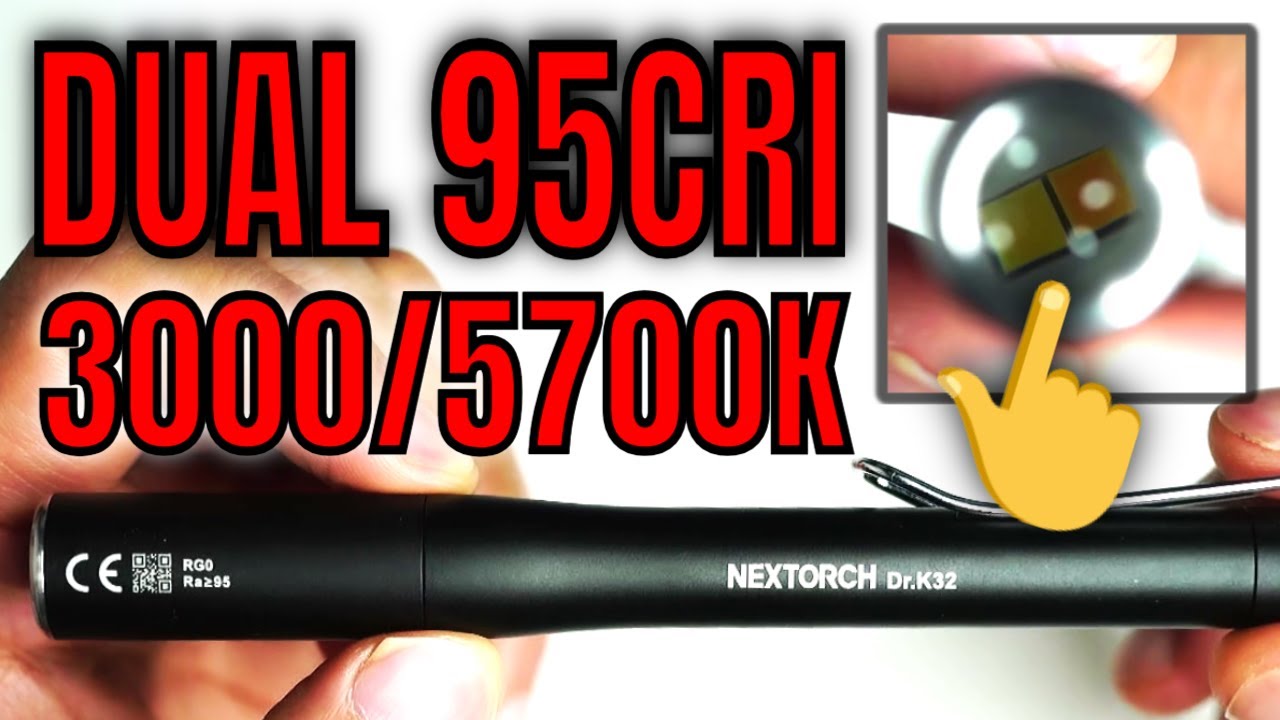 High CRI Penlight for Professionals! Nextorch Dr.K32 Review