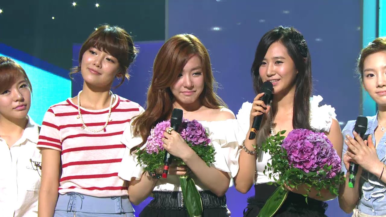 【TVPP】Yuri&Tiffany(SNSD) - Baby Baby (Goodbye Stage for MC), 베이비 베이비 @ Show Music Core Live