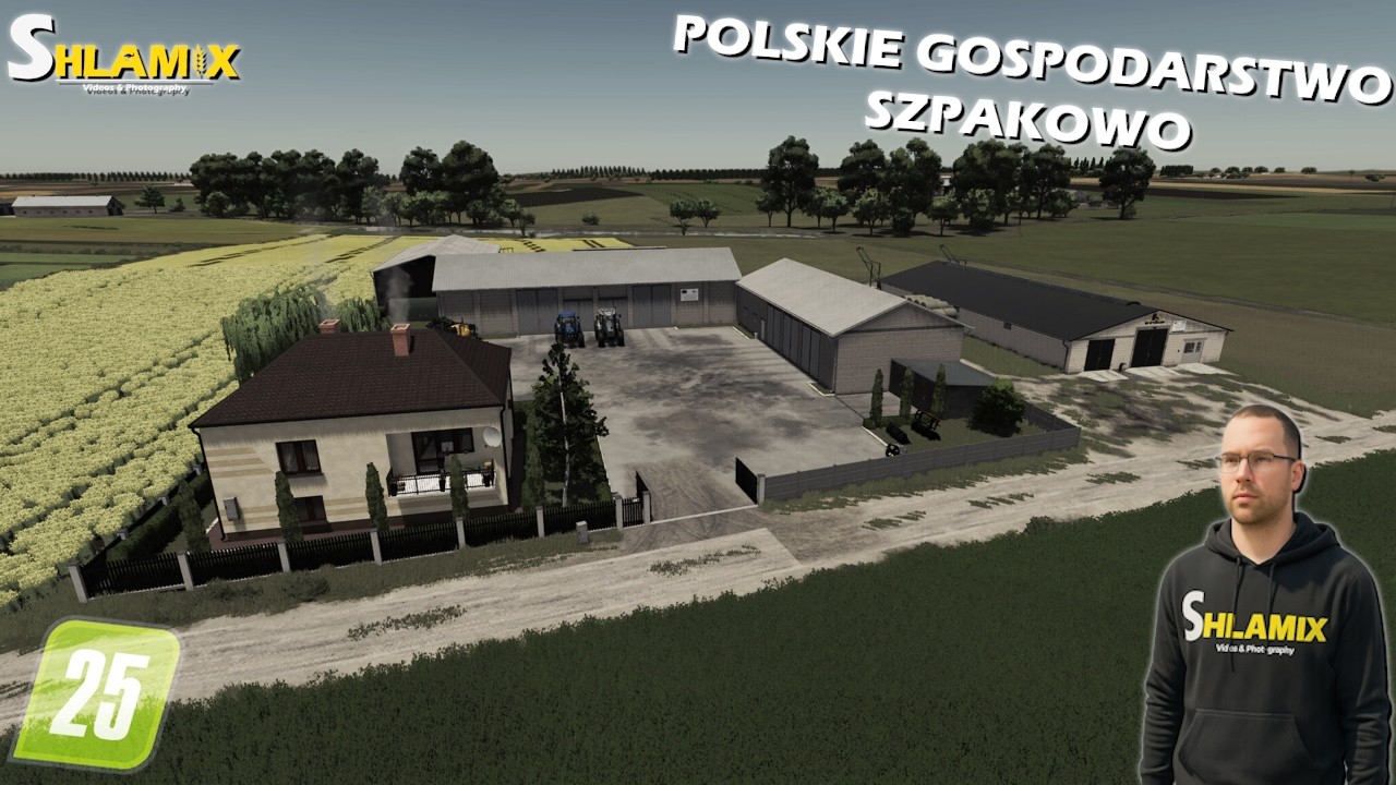 PREZENTACJA SAVE & MODPACK SZPAKOWO FARMING SIMULATOR 25 | Shlamix