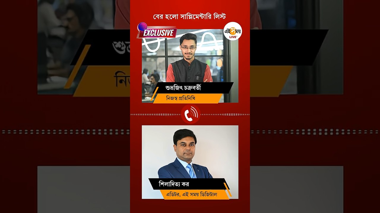 Supplementary Voter List | Exclusive | প্রকাশিত হলো সাপ্লিমেন্টারি লিস্ট |  Ei Samay