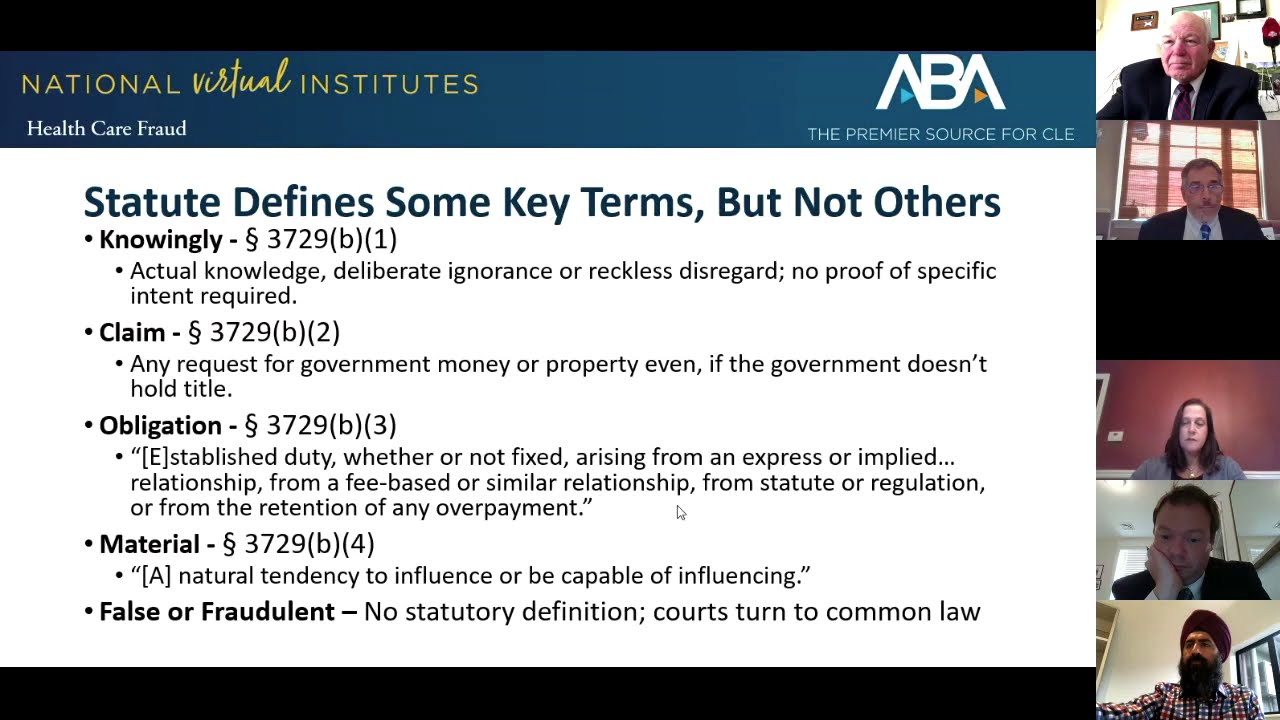 False Claims Act Development