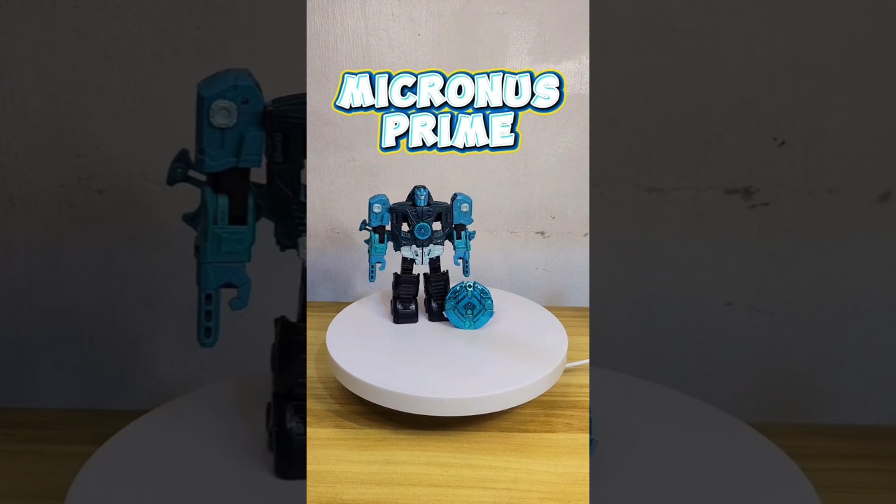 THE FIRST MINICON?! AOTP the Thirteen Micronus Prime #transformers #transformation #hasbro #figure
