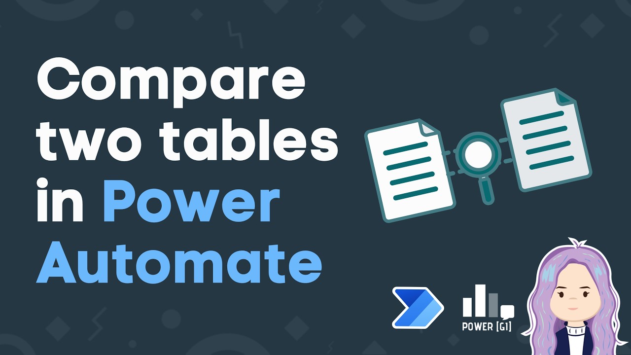 Compare 2 tables in Power Automate | No looping through all records | Excel vs SharePoint data