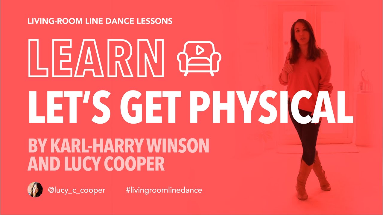'Let's Get Physical' Linedance Living-room Lesson