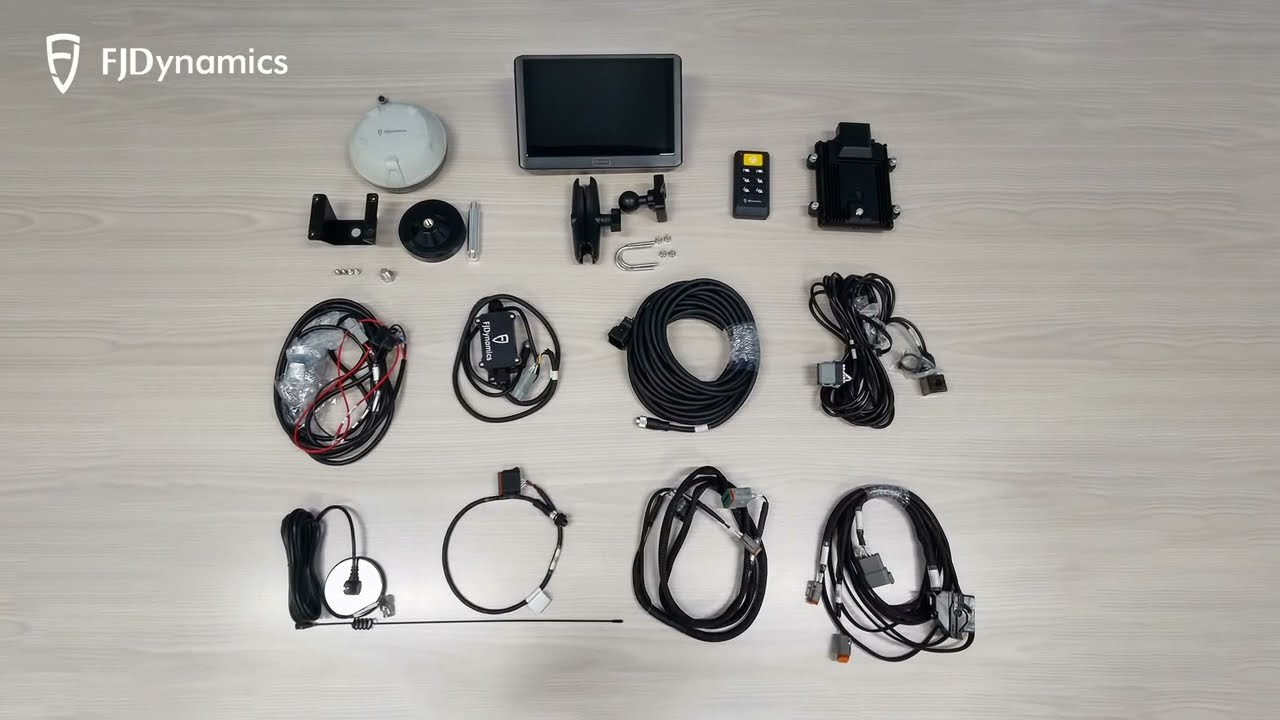 FJDynamics AL02 Standard Version Unboxing | What's Inside the 3D Land Leveling System?