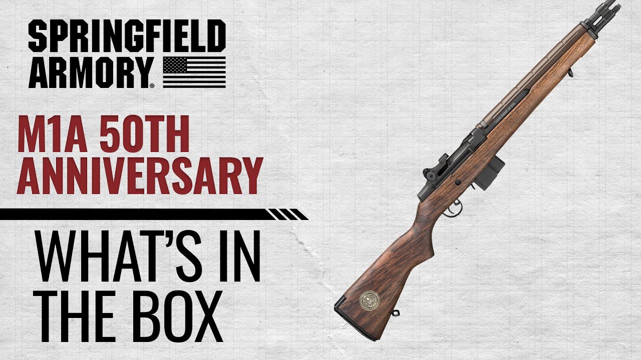 Винтовка Springfield Armory M1A 50th Anniversary .308 | Что в коробке