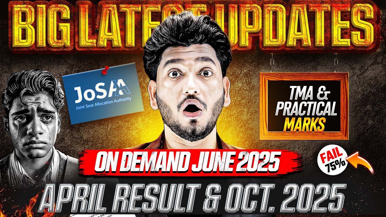 NIOS Big Latest Updates April Result 2025 Declare? October Exam Failed 😢 & On Demand June 2025 Date?