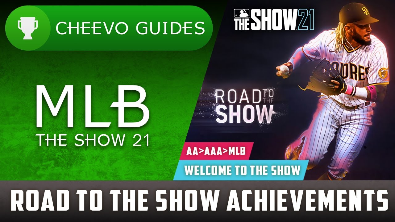 MLB The Show 21 - Road To The Show Achievements / Trophies *AA-AAA-MLB*