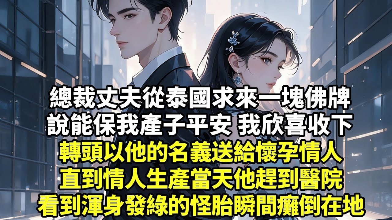 總裁丈夫從泰國求來一塊佛牌說能保我產子平安 我欣喜收下轉頭以他的名義送給懷孕情人直到情人生產當天他趕到醫院看到渾身發綠的怪胎瞬間癱倒在地【現實情感】【豪門言情】【為人處世】