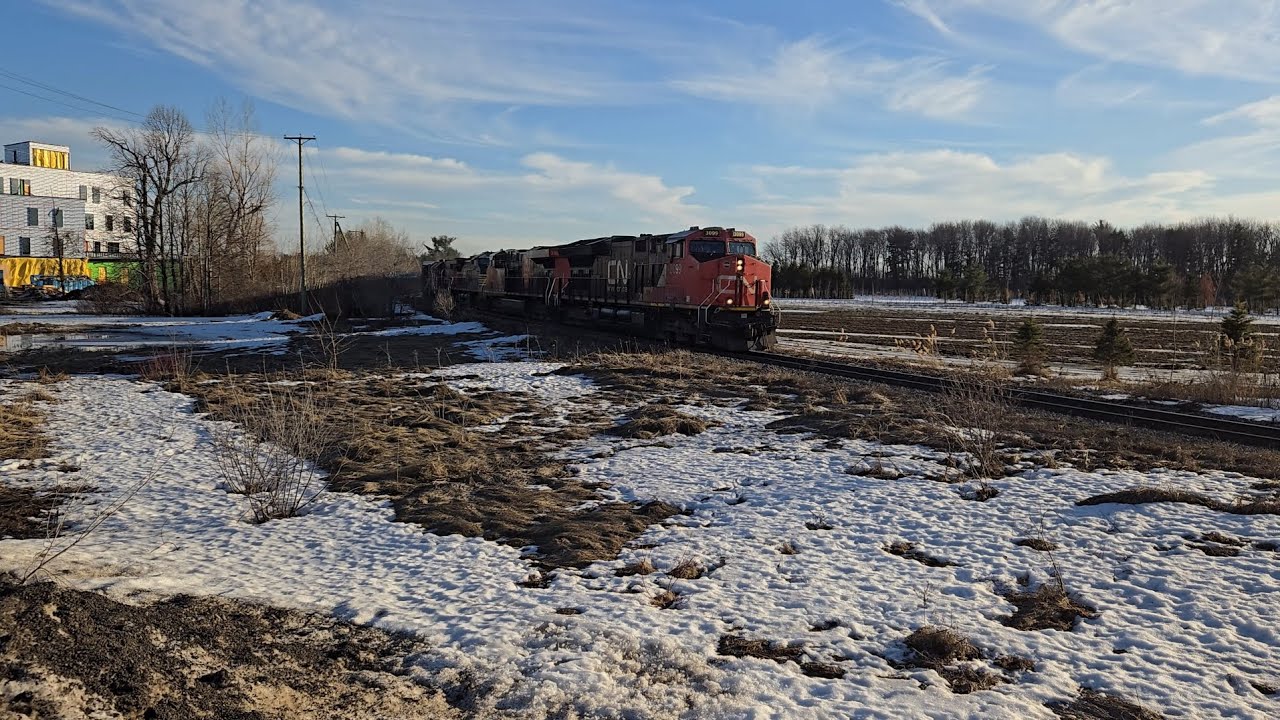 CN X460 (36831-08) north with hornshow and amazing lashup 2026-03-09