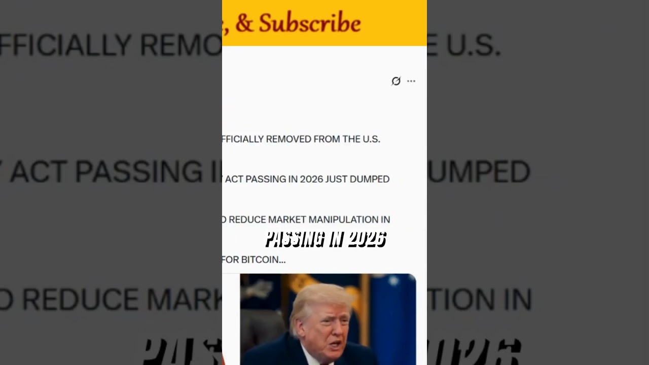 Clarity Act REMOVED: Bad News for Crypto?