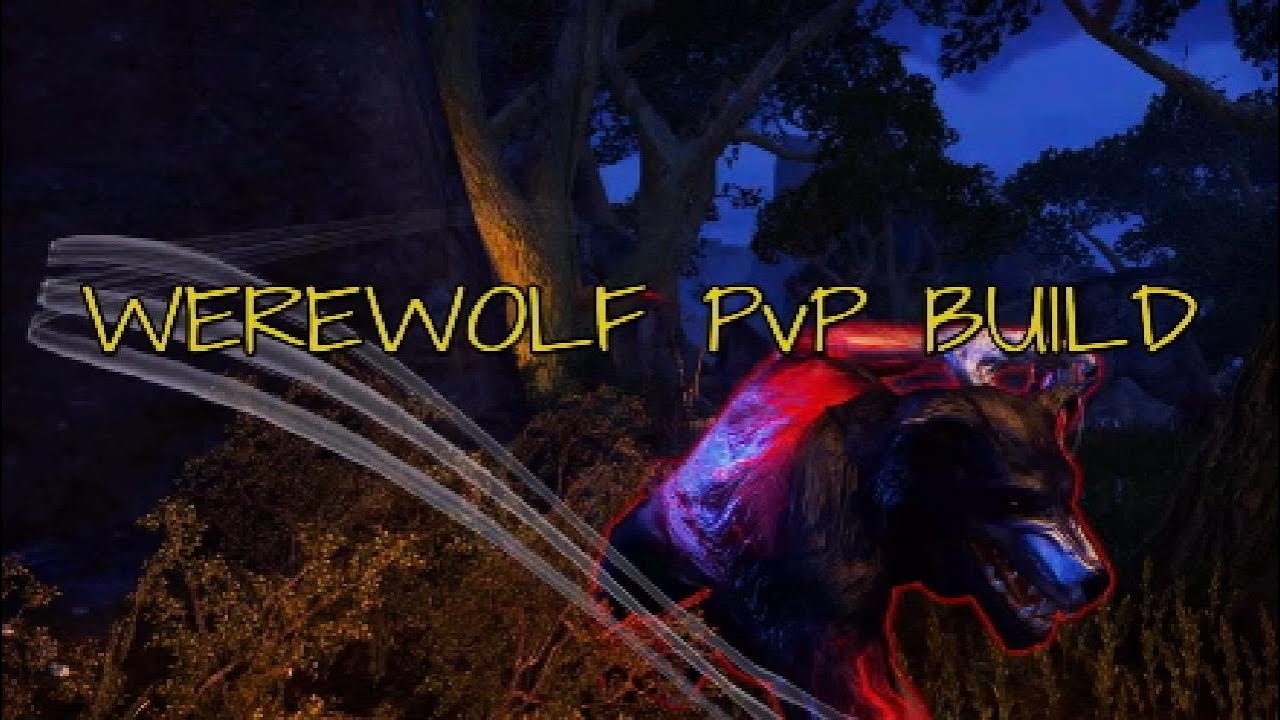 ESO - A Well Balanced Werewolf PvP Build - Probably the best werewolf spec you can have this update