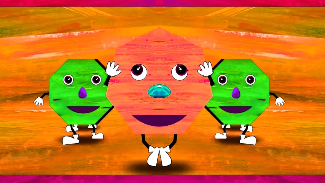 Let’s Sing And Dance The Shape Song PARADES 🔴🟪 | Sponsored by Preview 2 Effects 