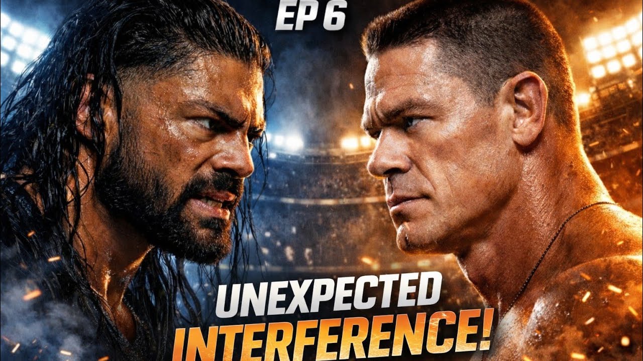 Roman Reigns vs John Cena EP6 – Chaos, Bloodline Power & Shocking Finish | WWE 2K25 Gameplay