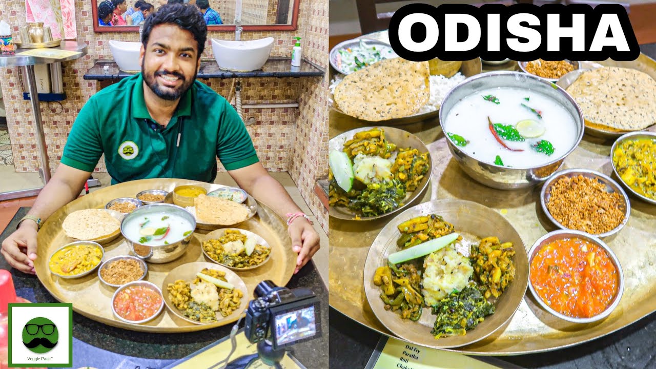 Odia Thali & Pakhala with my Family | Odisha Food with Veggiepaaji