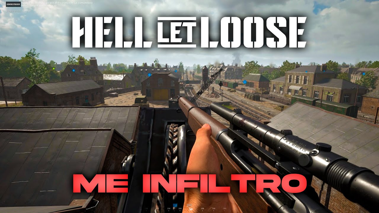 ME INFILTRO en Líneas Enemigas | GAMEPLAY Sniper 🚨 Hell Let Loose