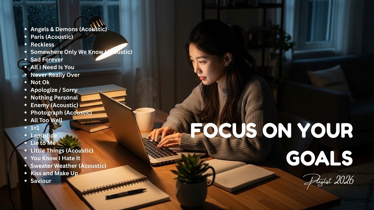 Acoustic Songs for Relaxing 🌙 Evening Chill Playlist