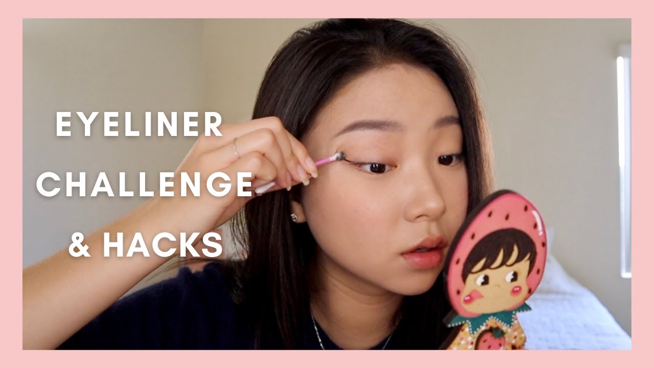 [무쌍 아이라인 꿀팁] EYELINER HACKS/TIPS & CHALLENGES | MONOLID MAKEUP