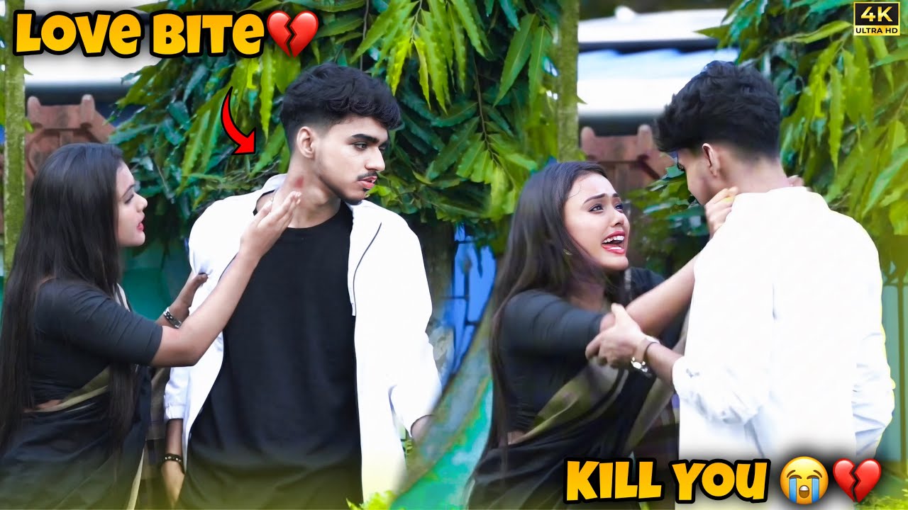 Love Bite Prank Gone Wrong 😭|| Humara Relationship Khatam Ho Gaya 💔@Ankur-000 
