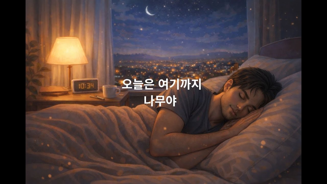오늘은 여기 까지#잔잔한노래#혼자걷는음악#감성음악#힐링음악#카페에서듣기좋은 음악#새벽감성#산책음악#위로가되는노래#미니멀음악#감성팝#한국인디음악#싱어송라이터#자작곡