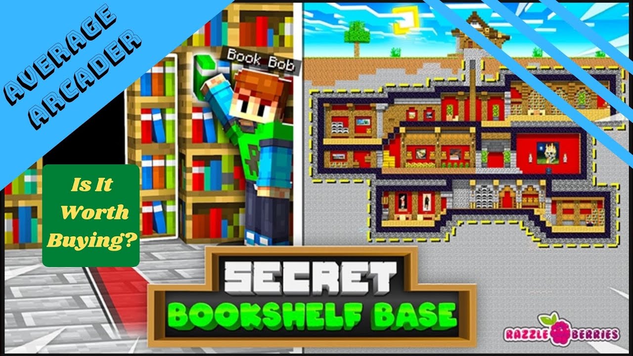 Secret Bookshelf Base Lets play/Review