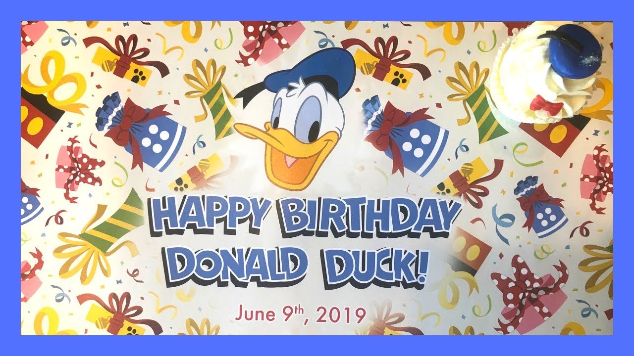 Celebrating Donald Duck’s 85th Birthday at PCH Grill & Disneyland Park!!