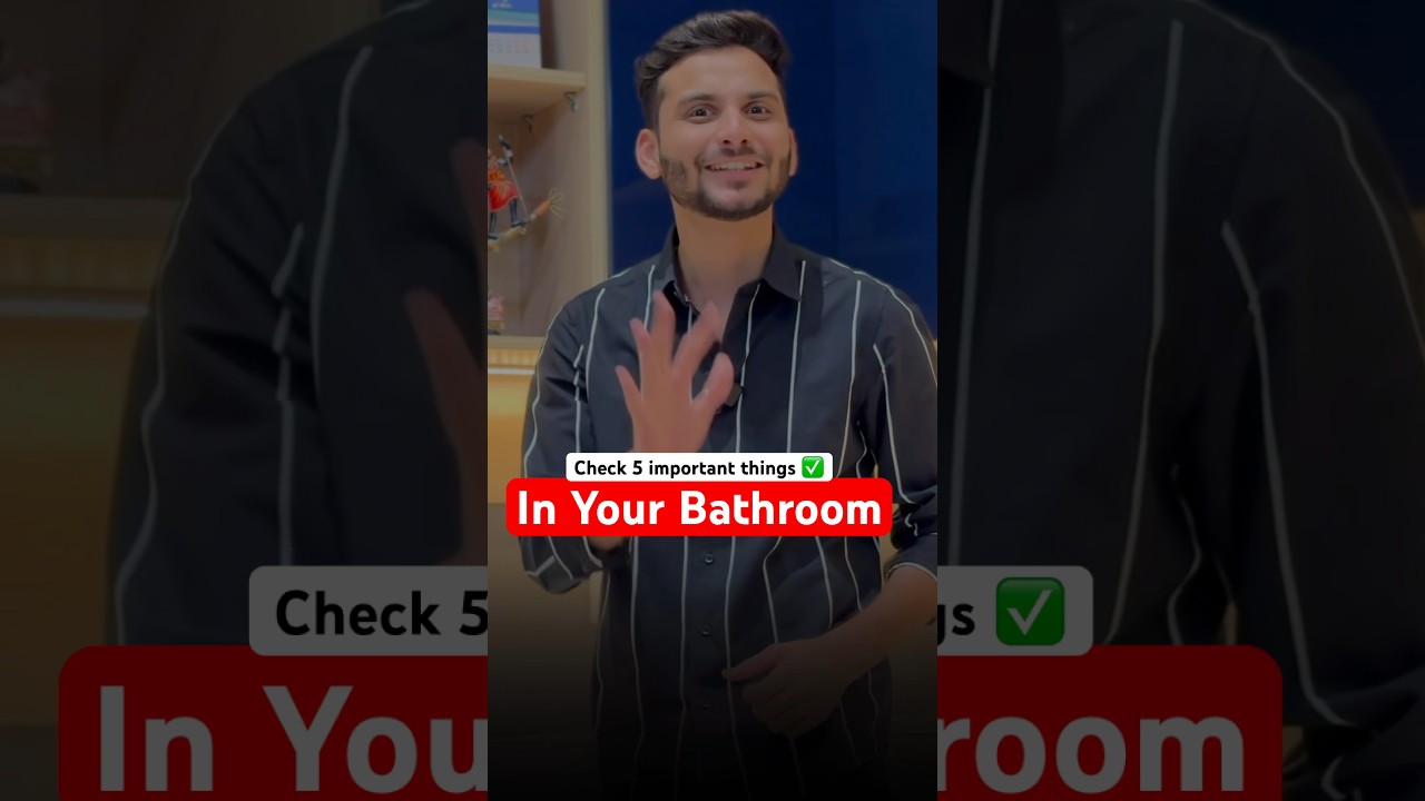 Interior design: Check These 5 Bathroom Design must-Haves!#interiordesigntips #bathroomdesign