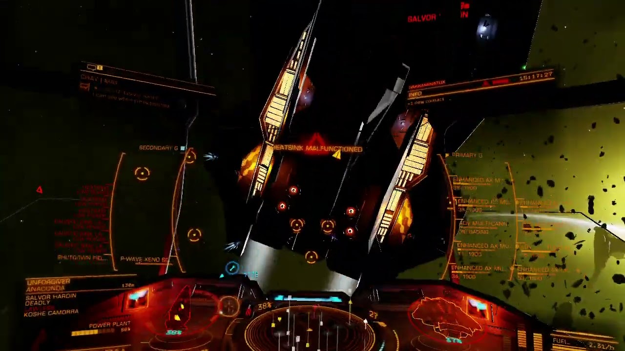 Elite Dangerous: Tanaris Titan Debris Research-Salvage attempt. (I think, a bit unsuccessful...)