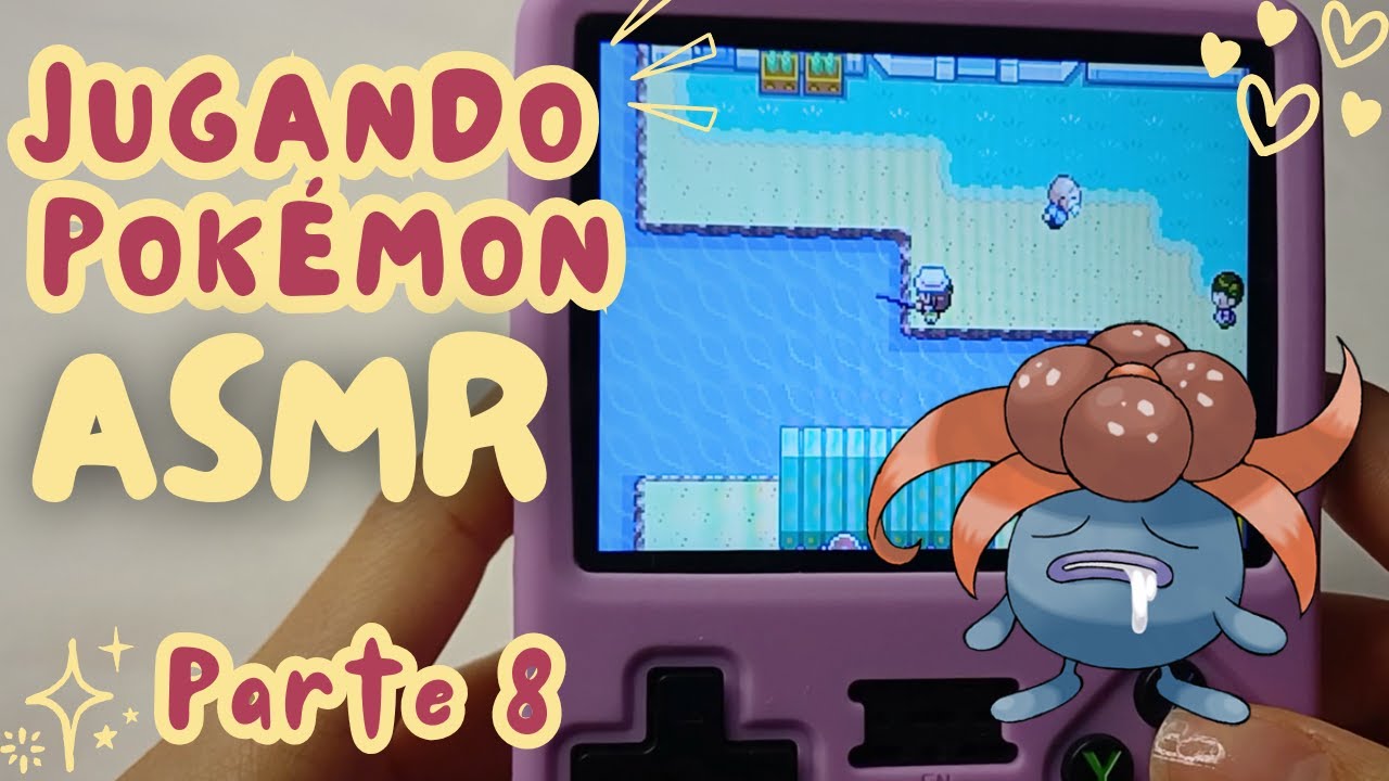 ⚡Entrenando y pescando por primera vez en Ciudad Carmín | Parte 8 Pokémon Rojo Fuego ASMR
