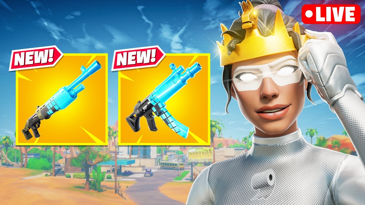 LIVE🔴Zero Build 20 Bombs | Use Code ‘TACTS’ #EpicPartner