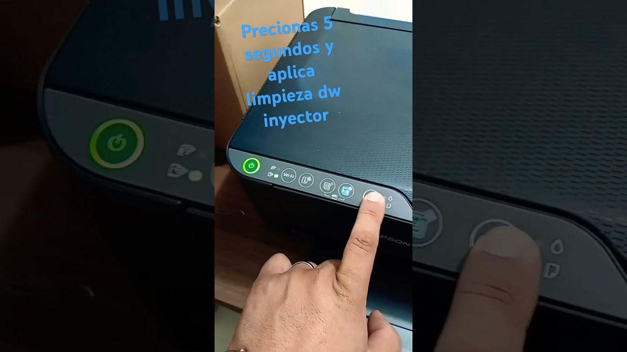 Чистка инжектора многофункционального принтера Epson L3250