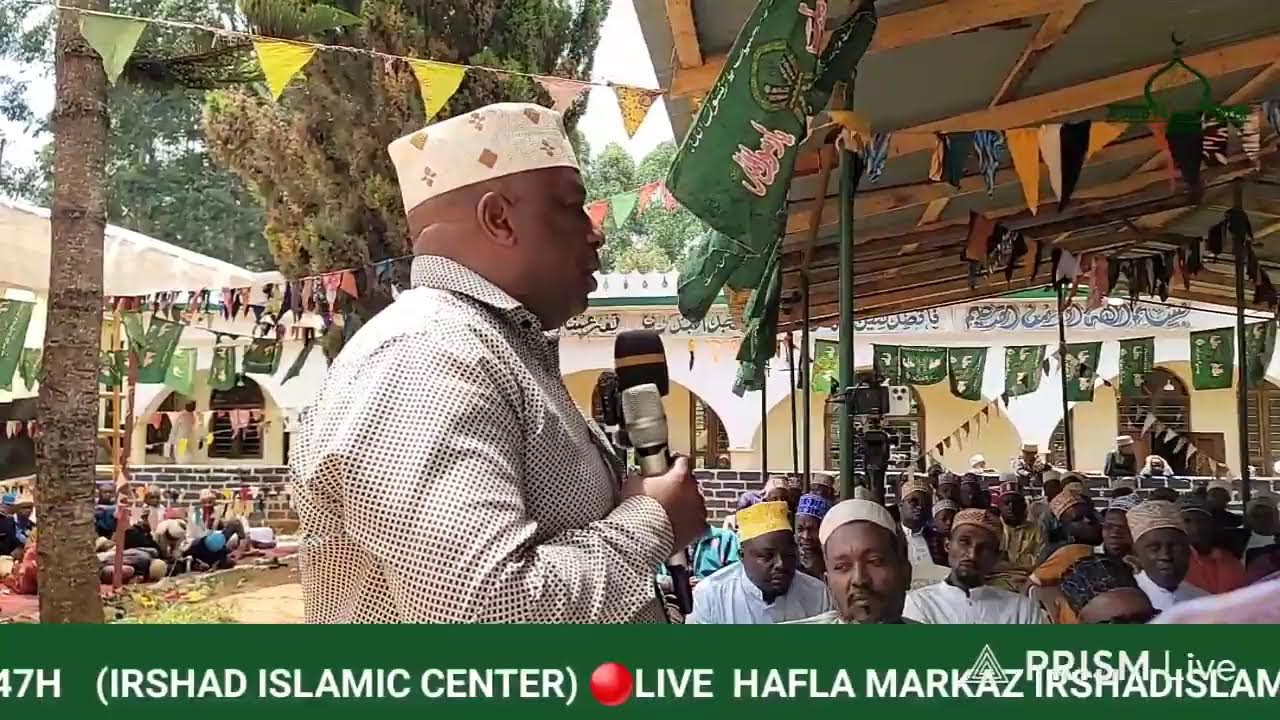 🔴LIVE HAFLA YA MARKAZ IRSHAD ISLAMIC CENTER LUSHOTO-TANGA2026/1447H