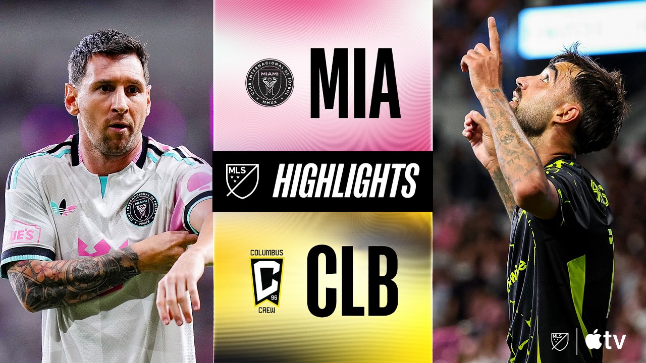 Inter Miami CF vs. Columbus Crew | Full Match Highlights | Messi RETURNS FOLLOWING WORLD CUP!