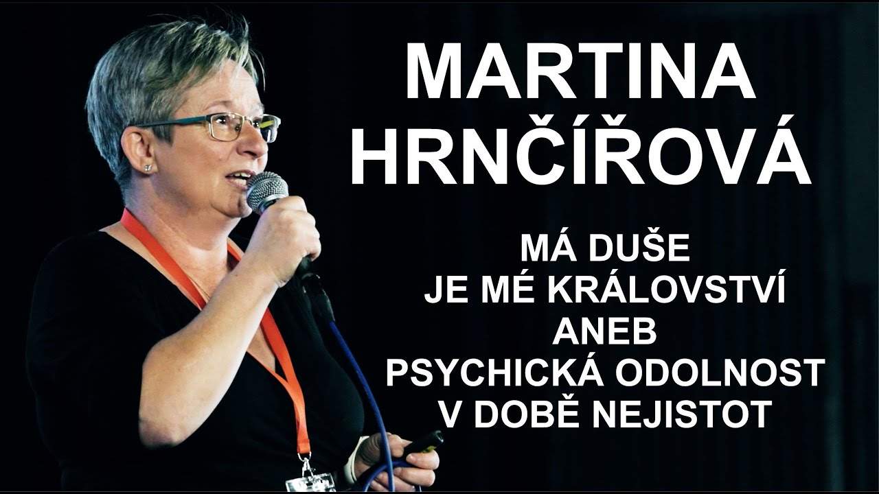 VIZE ČESKA 2025 Přednáška č. 1 -  MUDr. Martina Hrnčířová (psychoterapeutka a psychiatrička)